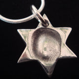 Fingerprint Star Pendant
