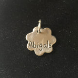 Fingerprint Flower Charm